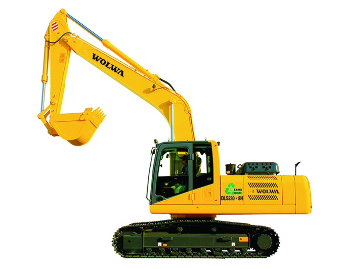 DLS230.8H型液壓挖掘機產(chǎn)品實物圖